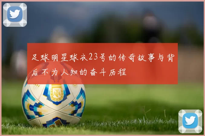 足球明星球衣23号的传奇故事与背后不为人知的奋斗历程